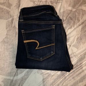 Straight leg jeans